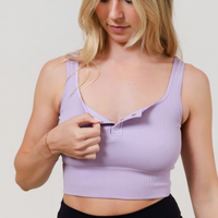 The Comfort Crop 2.0 (Lavender)