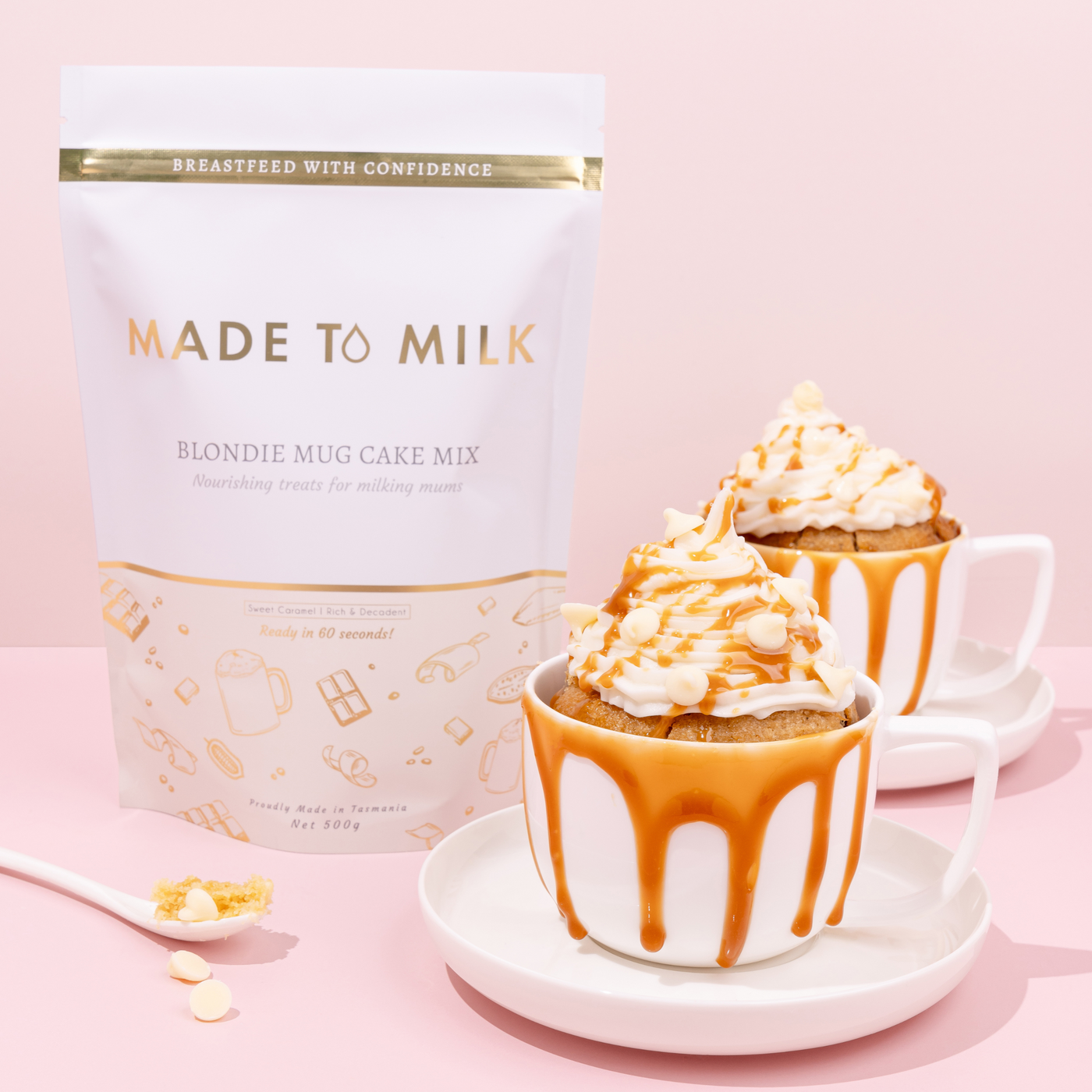 Blondie Mug Cake Mix - 500g/10 SERVES (7948100763829)