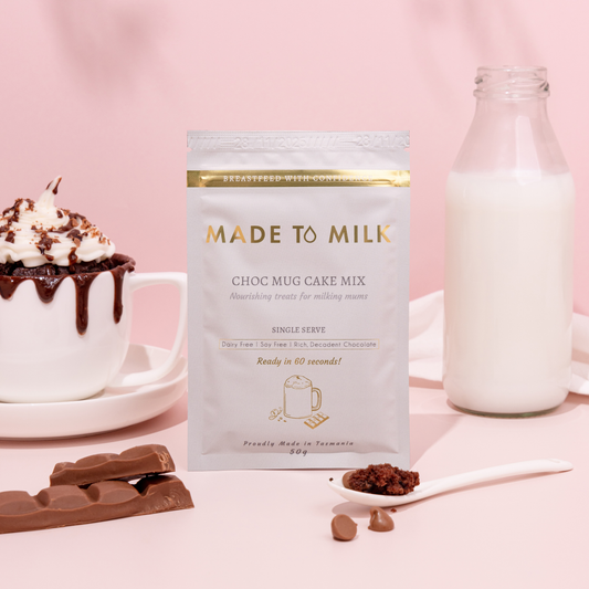 Chocolate Lactation Mug Cake Mix - SINGLE SERVE