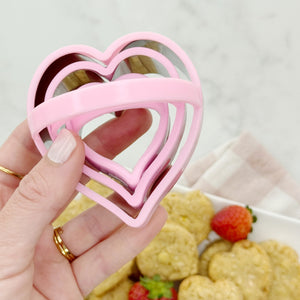 Love Heart Cookie Cutter Set (7653791465653)