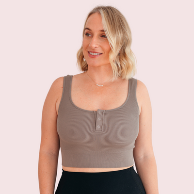 The Comfort Crop 2.0 (Lavender)