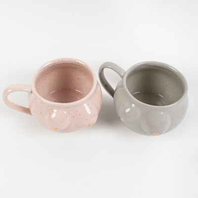 Boob Mug - Grey